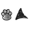 LED Cat Claw Print Solar Lawn Lights Dog Cat Puppy Animal Garden Lights Lamp for Pathway Lawn Yard Outdoor Decorations