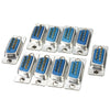 10Pcs RS232 Serial Port 9 Pin DB9 Connector Female Male Solder Soldering Plug