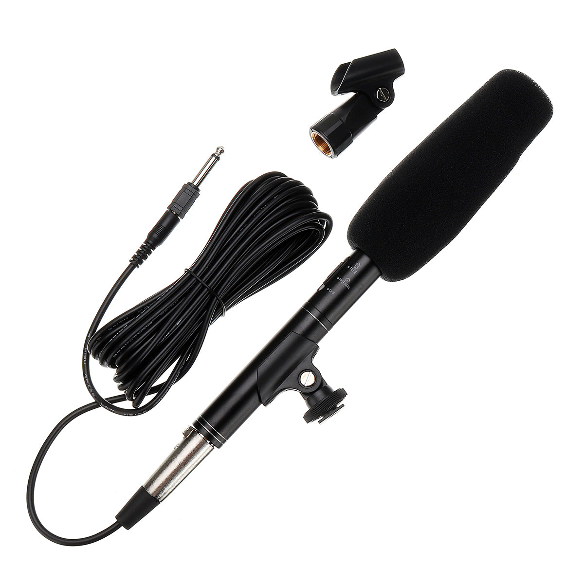 Faine FA-270 27CM On Camera Recording Shotgun Rode Microphone for Interview Video Taking