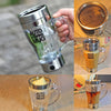 Transparent Automatic Self Stirring Mug Coffee Mixing Mug Plastic Thermal Cup Electrical Lazy Double Insulated Smart Cup