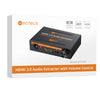Digital to Analog Audio Converter for TV Signal Optical Coaxial Adapter RCA L/R with Optical&Coaxial Cablel