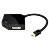 3-In-1 Mini DP to HDMI DVI VGA Adapter 1080P DP Converter for PC Computer New