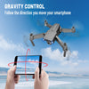 NH525 Foldable Drones with 1080P HD Camera for Adults, RC Quadcopter Wifi FPV Live Video, Altitude Hold, Headless Mode, One Key Take off for Kids or Beginners with 2 Batteries