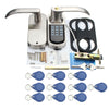 Electronic Digital Keypad Password Entry Door Lock Security Code with Key IC Card 13.56MHz