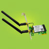 Dual Band 2.4/5Ghz Wifi Wireless PCI-E Network Card 300Mbps PC Desktop Computer Wireless Adapter