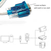 USB to RS232 Serial Port 9 Pin DB9 Cable Serial COM Port Adapter Convertor Female Adapter