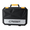 CREST 105100 Household Comprehensive Service Tool Set with Plastic Toolbox