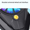 Mobile Phone Radiator Portable Phone Fan Cell Phone Heatsink Fast Cooling Phone Cooler for Gaming Watch Videos (Two Models Rechargeable or Battery)