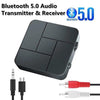 Bluetooth 5.0 Audio Transmitter & Receiver,Wireless Adapter Tv to Audio Amplifier