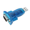 USB 2.0 to RS232 Serial Port DB9 9 Pin Male Converter Adapter Win7/8/2000/Xp