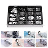 16Pcs Sewing Machine Presser Foot Set Hem Foot Spare Parts Accessories for Brother Singer