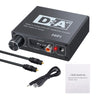 Audio Hifi Converter Digital to Analog Converter R/L Coaxial to Analog Headphone