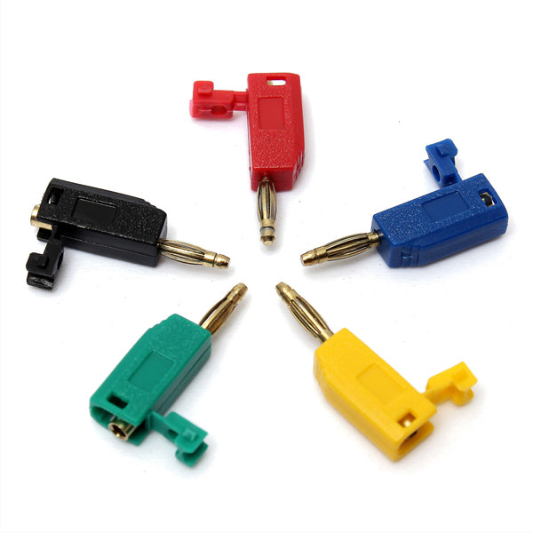 5 Colors 2mm Banana Plug Connector Jack For Speaker Amplifier Test Probes Terminals Cooper