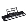 61 Keys Digital Keyboard Electronic Piano Double Horn Stereo Sound with Microphone Music Stand for Children