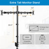 Dual Monitor Stand for 13-27 " Screens, Heavy Duty Fully Adjustable Monitor Desk Mount