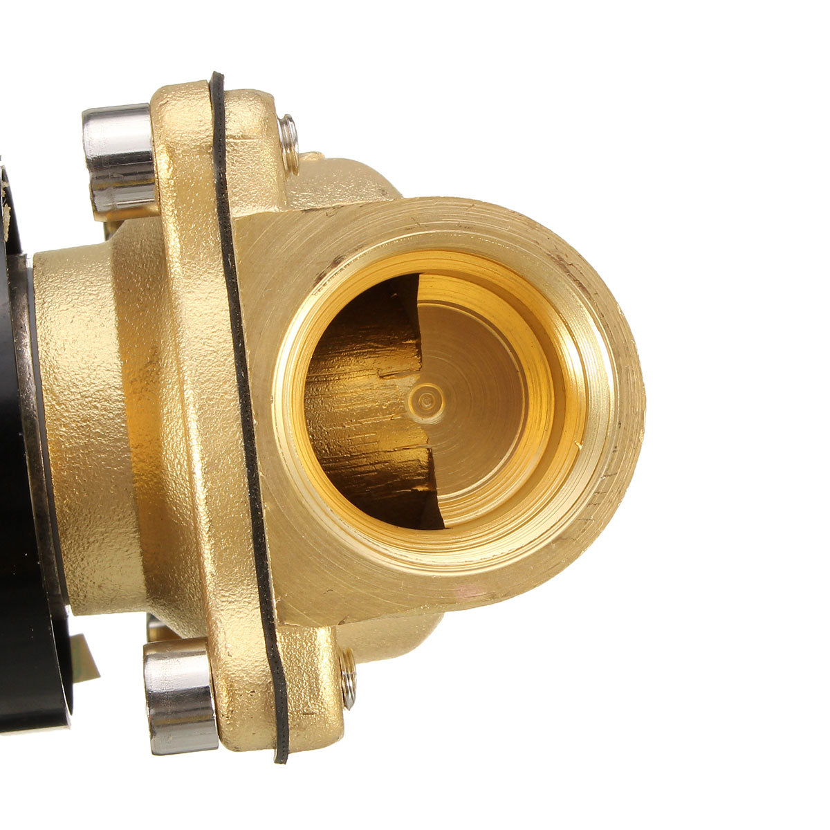 2W-200-20 AC220V 3/4inch Brass Electric Solenoid Valve Water Air Fuels