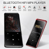 Bluetooth 5.0 Lossless MP4 Player Hifi Portable Audio Player with FM Radio E-Book Voice Recorder MP4 Music Player C