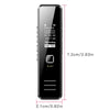 Digital HD Voice Recorder Rechargeable Portable Audio Recording Device for Meeting Music Player with 32G SD Card