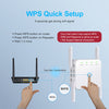 Wireless Wifi Repeater Wifi Extender 1200Mbps Long Range Wifi Repeater Wi-Fi Signal Amplifier White US Plug