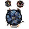 2 Heatpipe Aluminium PC CPU Cooler Cooling Fan for Intel 775/1155/1151 for AMD 7