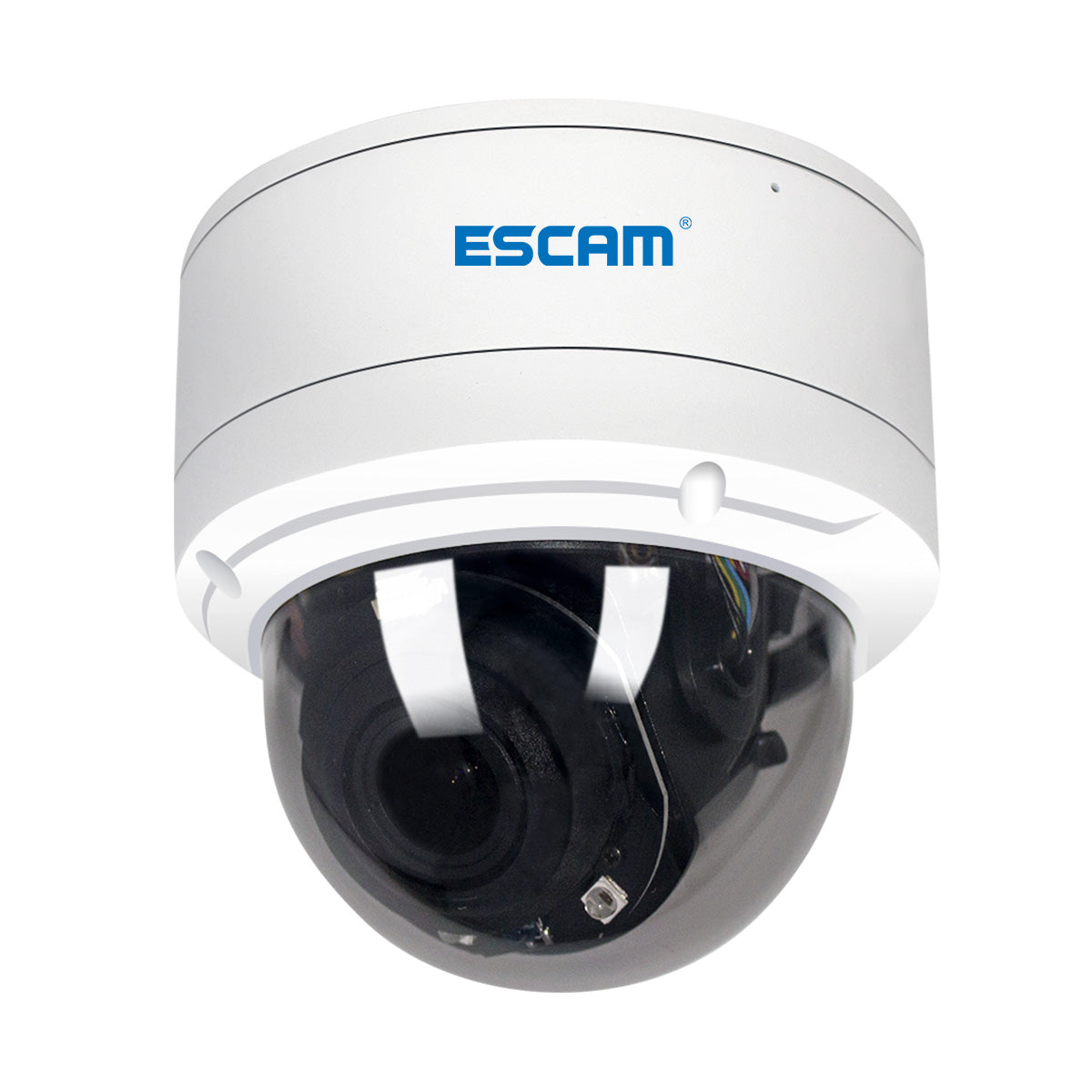 ESCAM PVR002 2MP 1080P PTZ 4X Zoom 2.8-12mm Lens Waterproof POE Dome IP H.265 Camera Support ONVIF IR distance 15m Private Cloud Protocol