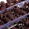 338pcs 1/4 3/8 1/2 Inch Sanding Drum Sleeves Sandpaper Ring Set for 3.175mm Shank Rotary Tool