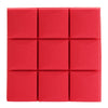 6Pcs 27x27x4 Acoustic Panels Tiles Studio Soundproofing Isolation Wedge Sponge Foam