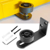 Adjustable Sliding Barn Door Hardware Wall Guide Bottom Floor Roller Guide with Screws Tools Kit