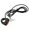 22mm 7/8inch Motorcycle Scooter Handlebar Switch Horn Headlamp 3 Speed Shift Gear On Off 3 in 1