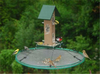 30" Seed Hoop Seed Catcher Platform Bird Feeder Outdoor Decor Bird feeders for Outside Yard Decor Bird House Bird feeders Oriole Feeders Outside Decor Window Bird feeders Squirrel Baffle