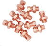 Kuejotty 10PCS Solid Copper Split Bolt Connector,Ground Wire Clamp-6AWG