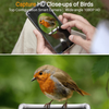 PalProt Smart Bird Feeder [AI Recognition] | Notify You of Birds & Recognize Bird Species(Over 10,000) & Capture Birds' Pictures, Bird Feeder Camera for Bird Watching, for Women Men