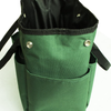 Gfuny Garden Tote, Garden Tote Bag with Pockets (8 Pockets), Garden Tote Large Organizer Bag with Side Pockets & Handles (Tools Not Included - Dark Green)
