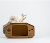 Cat House, Outdoor Cat House Waterproof for Winter,Rain, Collapsible Warm Cat Houses for Outdoor/Indoor Cats, Easy to Assemble Game Player House for Small Dogs(24 x 12 x 2 inches)