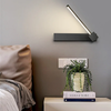 Modern Simple Bedroom Bedside Lamp North European Style Black And White Aisle Gateway Living Room Study Room  Lamp 7 w