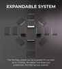 Cerevo FlexTally Tally Light System for Multi-Camera Setup - 433MHz Wireless or Serial Connection - 1 Station Connects to Video Switchers and 4 Lamp Units Connect to Each Camera