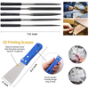 147 Pcs 3D Printer Tool kit,Craft Knife,Art Knife,Includes Cleaning and Removal Tool with Store Content Box DIY Art Modeling, 3D Printing and Finishing