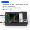 Portable tinySA Spectrum Analyzer - AURSINC Hand Held Frequency Analyzer 2021 Upgraded V0.3.1 | 100kHz to 960MHz MF/HF/VHF UHF Input | ESD Protected Function & 2.8 inch Touchscreen | Signal Generator