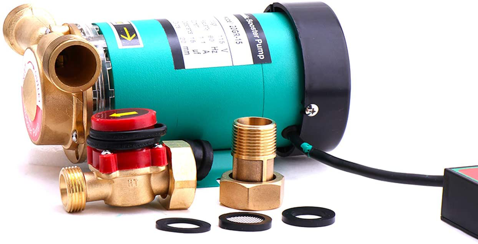 Shyliyu Pressure Pumps 115v 60hz 3 4 Inch Outlet 120w Water Pressure B