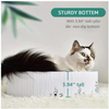 ROMOHOM Large Cardboard Cat Scratcher Bed Adult Cats Scratching Box Scratch Lounge with Catnip