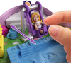 Polly Pocket Backyard Butterfly Compact, Outdoor Theme with Micro Polly Doll, Polly’s Mom Doll 5 Reveals & 13 Accessories, Pop & Swap Feature, Great Gift for Ages 4 Years Old & Up