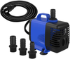 Knifel Submersible Pump 300GPH Ultra Quiet with Dry Burning Protection 6ft High Lift for Fountains, Hydroponics, Ponds, Aquariums & More………
