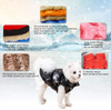 SunteeLong Dog Winter Coat Waterproof Puppy Dog Coat Cat Clothes Warm Lightweight Pet Vest Dog Vest Windproof Dog Snowsuit Warm Fleece Padded Winter Pet Clothes for Cat Small Dogs (Black M)