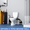 Silent Venus Toilet Pump (White) - Pump for Upflush Toilets - Basement Bathroom Pump