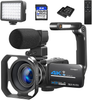 Video Camera with Microphone 4K Camcorder Digital Video Recorder YouTube Vlogging WiFi Camera 48.0MP Webcam for Live Streaming KOMERY Video Camera 16X Digital Zoom with Remote Control