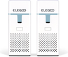 ELEGOO Air Purifier Battery Powered Absorb and Filter the Liquid Resin Odor with Activated Carbon for LCD/DLP/MSLA 3D Printer（Pack of 2）
