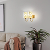 Modern Flush Mount Wall Lights LED Living Room Kitchen Copper Wall Light 220-240V