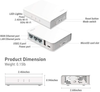 GL.iNet GL-AR750 (Creta) Travel AC VPN Router, 300Mbps(2.4G)+433Mbps(5G) Wi-Fi, 128MB RAM, MicroSD Storage Support, Repeater Bridge, OpenWrt/LEDE pre-Installed, Power Adapter and Cables Included