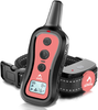 PATPET Dog Training Collar Dog Shock Collar with Remote, 3 Training Modes, Beep, Vibration and Shock, Up to 1000 ft Remote Range, Rainproof for Small Medium Large Dogs