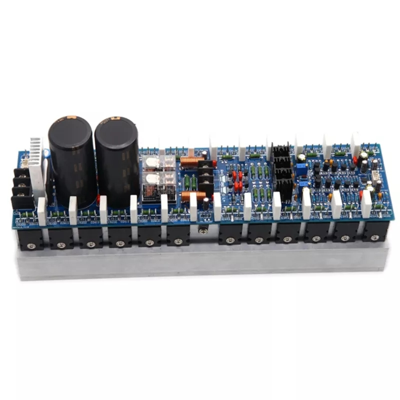 1200W+1200W High-Power Dual Channel Power Amplifier Board HIFI Stereo Professional Stage Audio Amplifier Module
